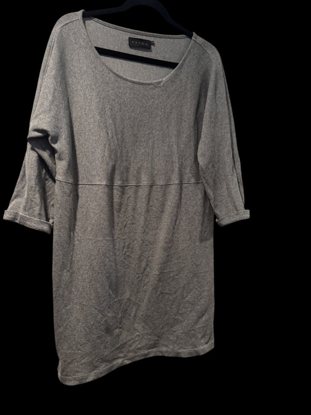 Hatch Size 2 Casual Shift Dress with 3/4 Sleeves